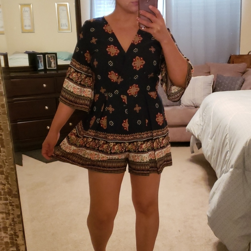 Floral Romper